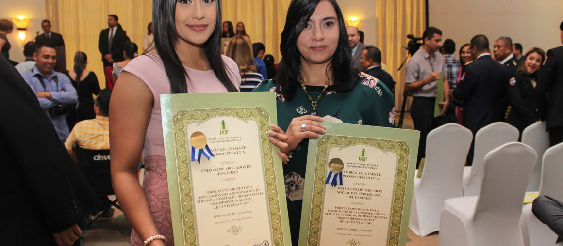 Premiación IAIP 2018 otorgado al IPSPD